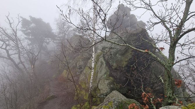 Wohnte hier der Feuerdrache? (Foto: privat)