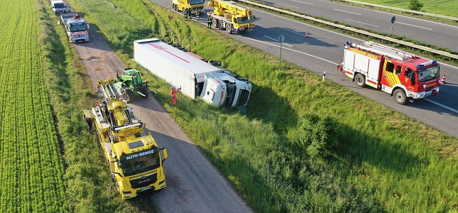 Schwerer Unfall bei Berga (Foto: S. Dietzel)