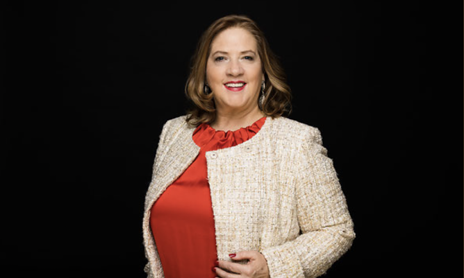 Kathy Kelly am Nikolaustag in Mühlhausen (Foto: Göttlicher Entertainment) Kathy Kelly am Nikolaustag in Mühlhausen (Foto: Göttlicher Entertainment)