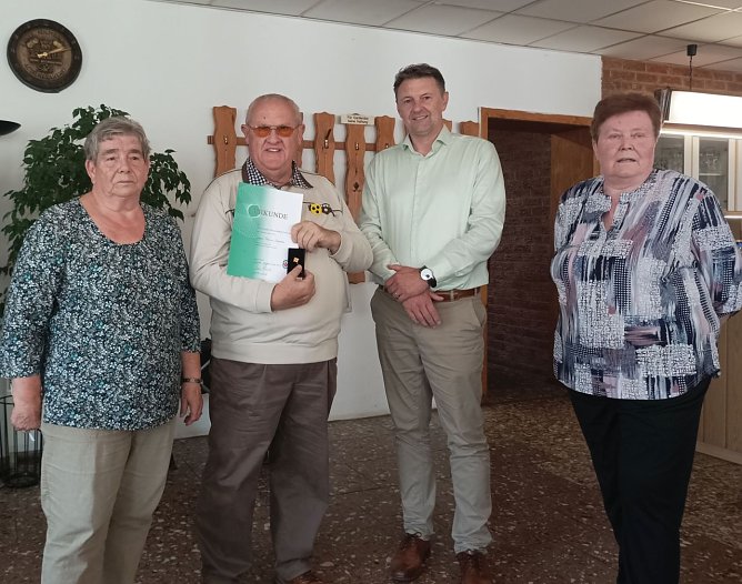 Auszeichnung f&uuml;r ehrenamtliches Engagement (Foto: Thomas Leipold)