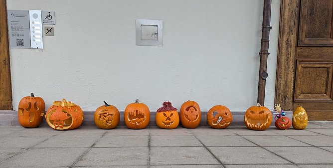 K&uuml;rbisschnitzen in Sondershausen (Foto: Janine Skara)