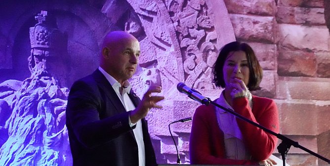 Ministerin Boos-John, Vorstand Herbst (Foto: nnz)