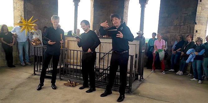 Das Ensemble NUSMIDO aus Halle (Foto: G&uuml;nther F. Chmielus)