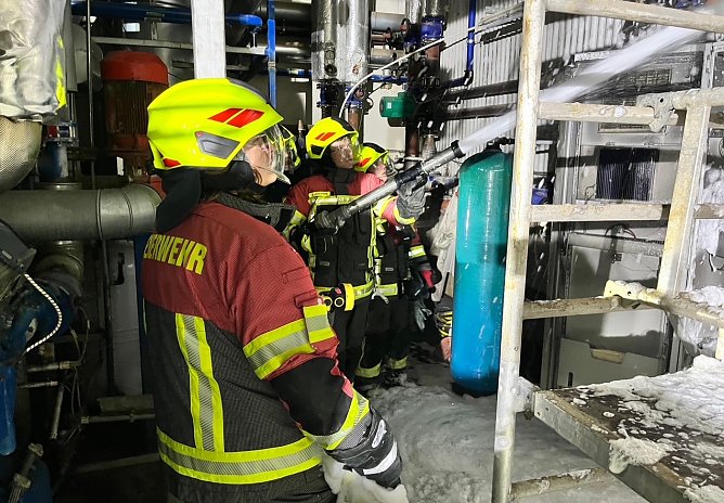 Brand in einer Biogas-Anlage (Foto: Feuerwehr/ Silvio Dietzel)