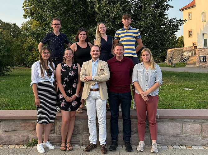 Der Vorstand der Jungen Union des Kyffhäuserkreises (Foto: JU Kyffhäuser) Der Vorstand der Jungen Union des Kyffhäuserkreises (Foto: JU Kyffhäuser)
