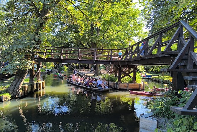 Lehde im Spreewald (Foto: Ronald Hildebrandt)