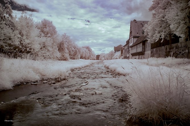 Nordhausen Hesser&ouml;der Strasse in  Richtung S&uuml;den (Foto: Christopher Seizmer)