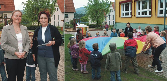 Geschenk zum Kindertag (Foto: Stadtwerke Sondershausen)