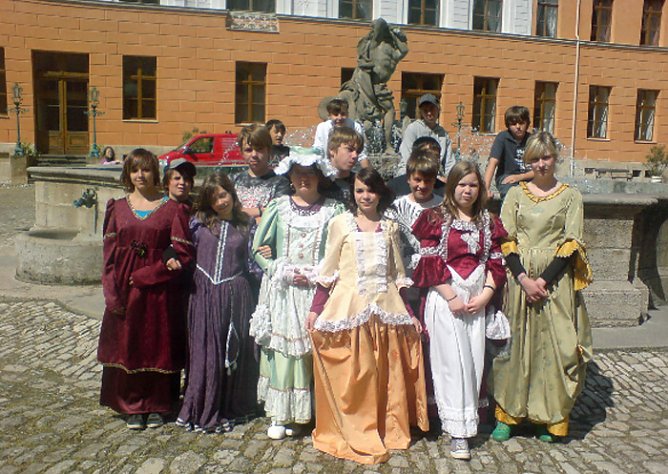 Ausflug in die Vergangenheit (Foto: Klasse 7b Regelschule Ebeleben)