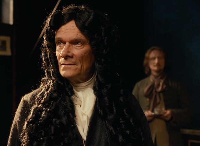 Edgar Reitz spielt Leibniz. (Foto: Weltkino)