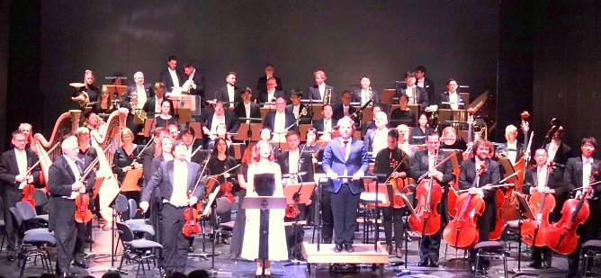 Das Loh-Orchester begeisterte beim 3. Sinfonierkonzert in Nordhausen. (Foto: Christel Laude)