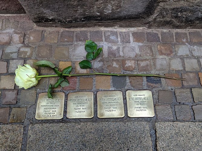 Stolpersteine in Sondershausen (Foto: Janine Skara)