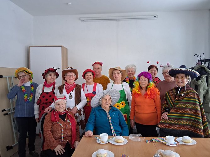 Fasching unter Senioren. (Foto: Wolfgang Dittrich)