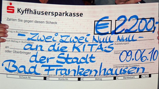 Benefizkonzert Bad Frankenhausen (Foto: Karl-Heinz Herrmann)