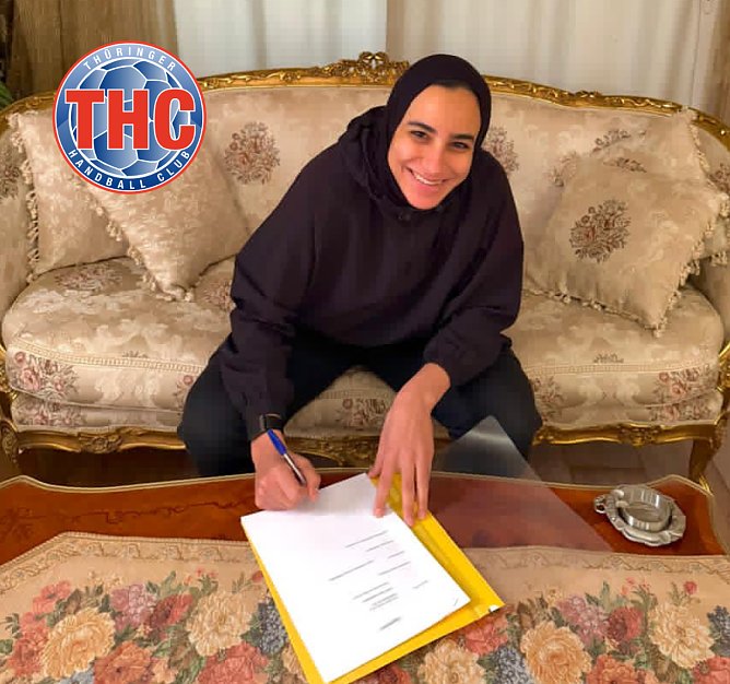 Die geb&uuml;rtige &Auml;gypterin Maie Gomaa steht ab der n&auml;chsten Saison f&uuml;r den THC im Tor.  (Foto: Isabel Baumbach, THC)
