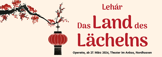 Logo: Das Land des Lächelns (Foto: Theater Nordhausen) Logo: Das Land des Lächelns (Foto: Theater Nordhausen)