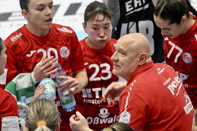 THC Damen bei der Qualifikation im Viertelfinale Europa-Cup (Archiv) (Foto: Eva Maria Wiegand)