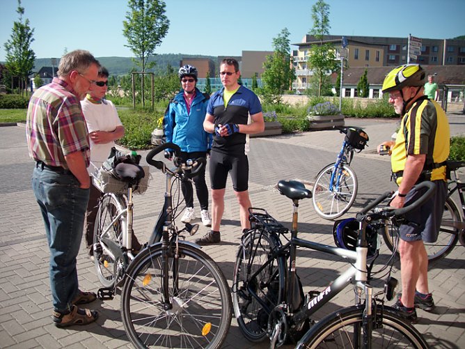 Radtour zum 20. (Foto: FAU Sondershausen)