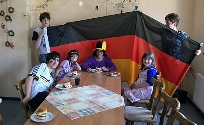 WM-Burger (Foto: Domizil Bad Frankenhausen)