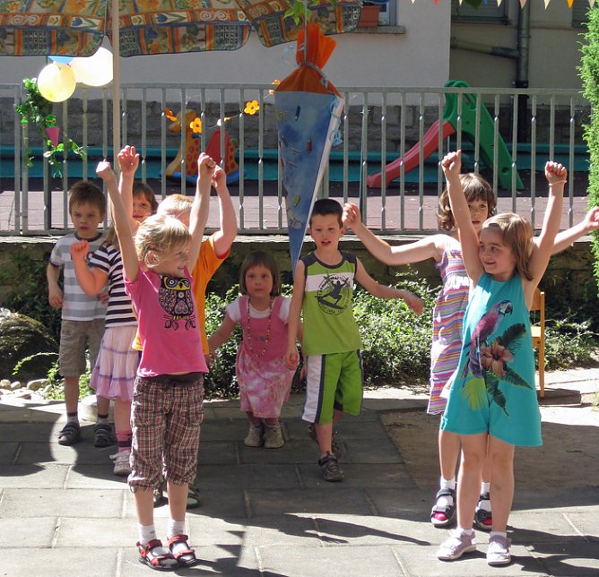 Zuckertütenfest Kindervilla (Foto: Kindervilla Bad Frankenhausen) Zuckertütenfest Kindervilla (Foto: Kindervilla Bad Frankenhausen)