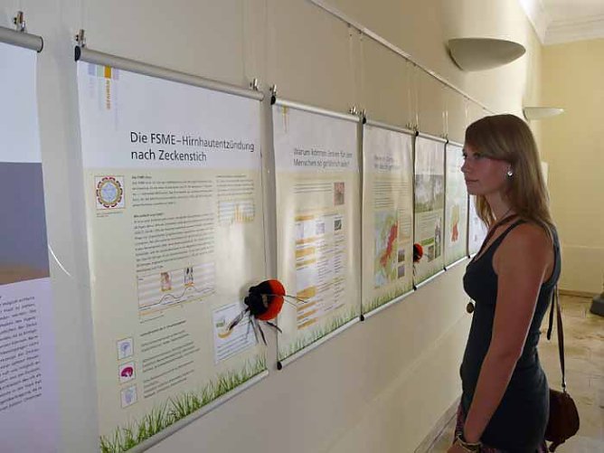 Zeckenausstellung (Foto: Landratsamt Kyffh&auml;userkreis)