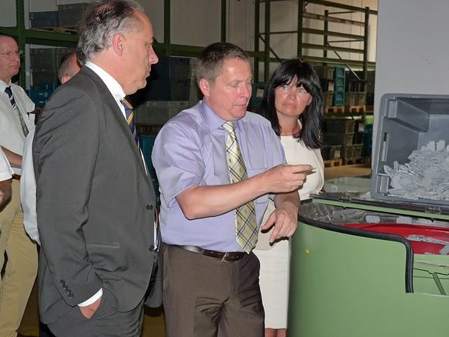 Zu Besuch bei WAGO (Foto: Karl-Heinz Herrmann)