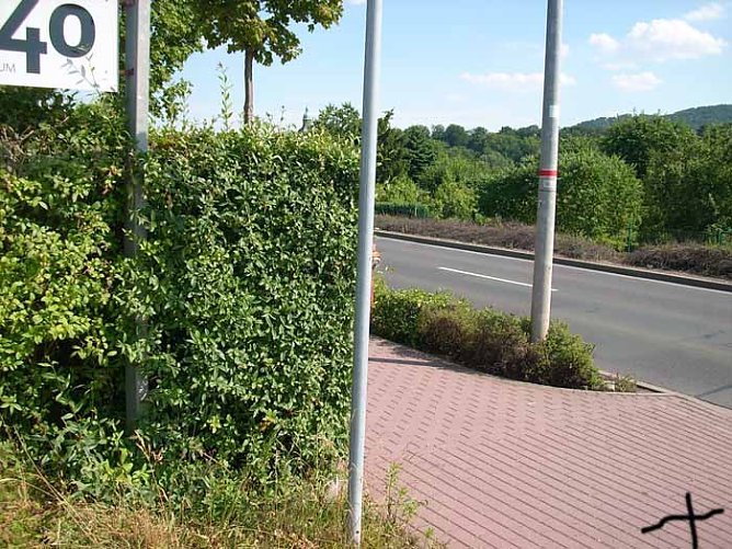 Radweg Hospitalstr&szlig;e (Foto: Karl-Heinz Herrmann)