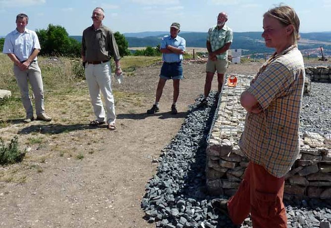 Neue Grabungsperiode (Foto: Karl-Heinz Herrmann) Neue Grabungsperiode (Foto: Karl-Heinz Herrmann)