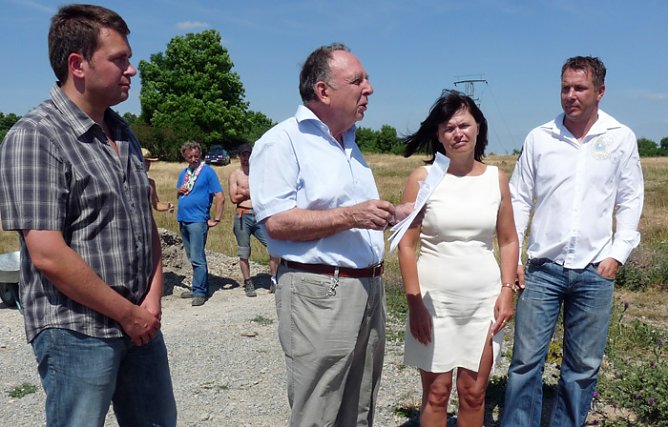 Neue Grabungsperiode (Foto: Karl-Heinz Herrmann) Neue Grabungsperiode (Foto: Karl-Heinz Herrmann)