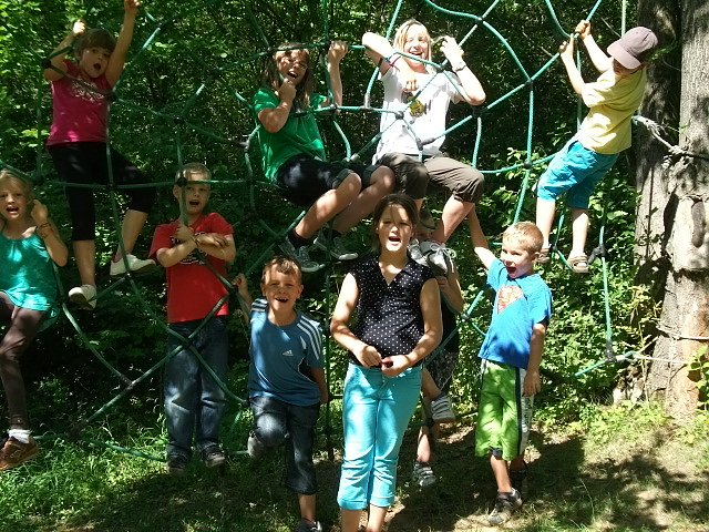 Die Naturdetektive des DOMizil (Foto: Cornelia Roloff) Die Naturdetektive des DOMizil (Foto: Cornelia Roloff)