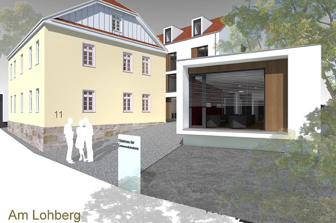 Symbolischer Spatenstich (Foto: Karl-Heinz Herrmann) Symbolischer Spatenstich (Foto: Karl-Heinz Herrmann)