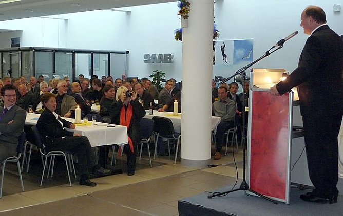 Der neue Saab (Foto: nnz) Der neue Saab (Foto: nnz)