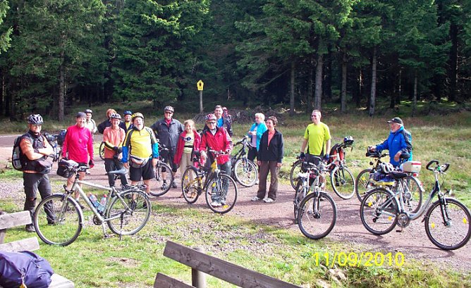 Auf dem rennsteig (Foto: FAU Sondershausen)