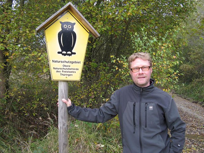 Dirk Adams in Wiehe (Foto: Die Grünen) Dirk Adams in Wiehe (Foto: Die Grünen)