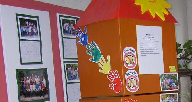 "Demokratie st&auml;rken - Kinderrechte erlebbar machen" (Foto: Kreisjugendring)