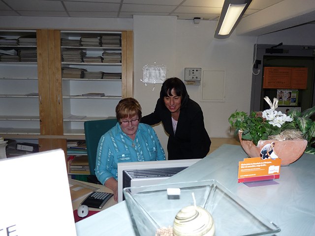 Walsmann im Finanzamt (Foto: Karl-Heinz Herrmann)