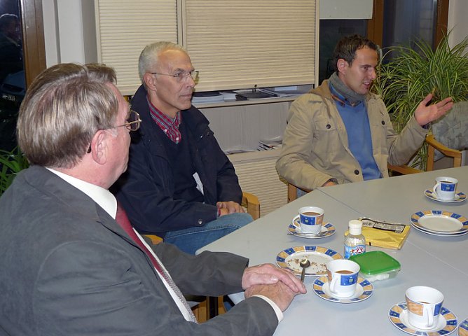 Zu Besuch bei Patrick Kurth und Johannes Selle (Foto: Karl-Heinz Herrmann)