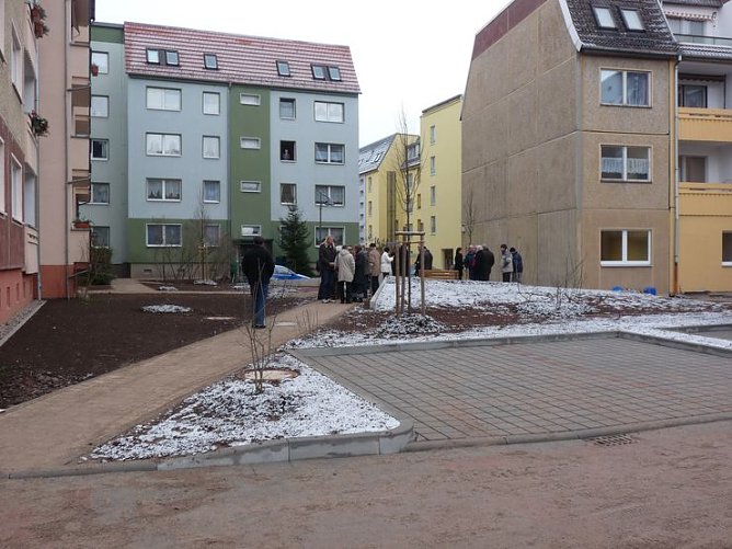 Quartier Am Schlosspark übergeben (Foto: Karl-Heinz Herrmann) Quartier Am Schlosspark übergeben (Foto: Karl-Heinz Herrmann)
