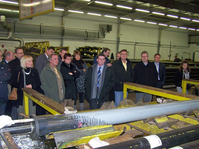 Bei Iso-Plus (Foto: IHK Nordhausen) Bei Iso-Plus (Foto: IHK Nordhausen)