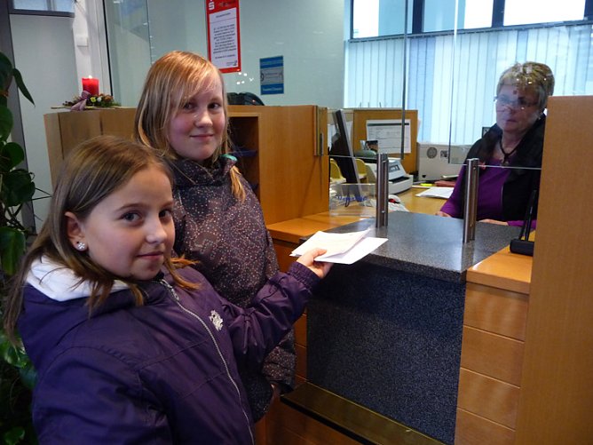 Spende an Kai (Foto: Stadtjugendring Sondershausen) Spende an Kai (Foto: Stadtjugendring Sondershausen)