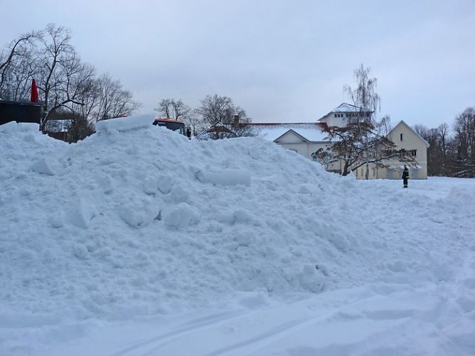 Schneer&auml;umung im Loh (Foto: Karl-Heinz Herrmann)