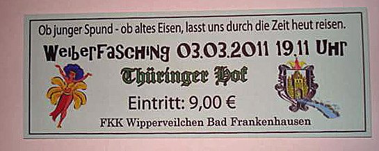 Versteigerung f&uuml;r Oberkirche (Foto: FKK Wipperveilchen)