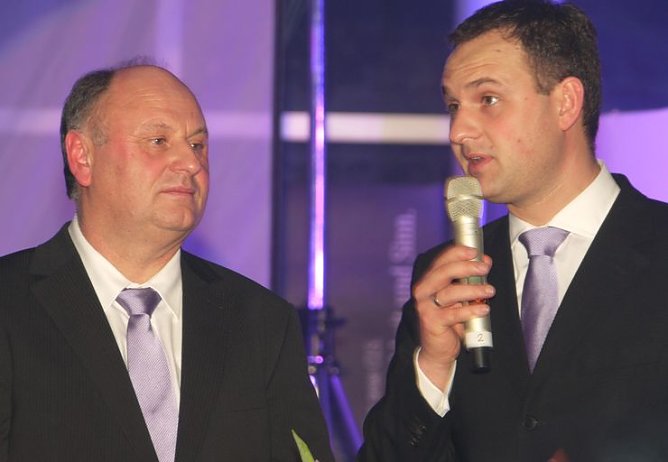 Helmut und Andreas Peter (Foto: nnz)