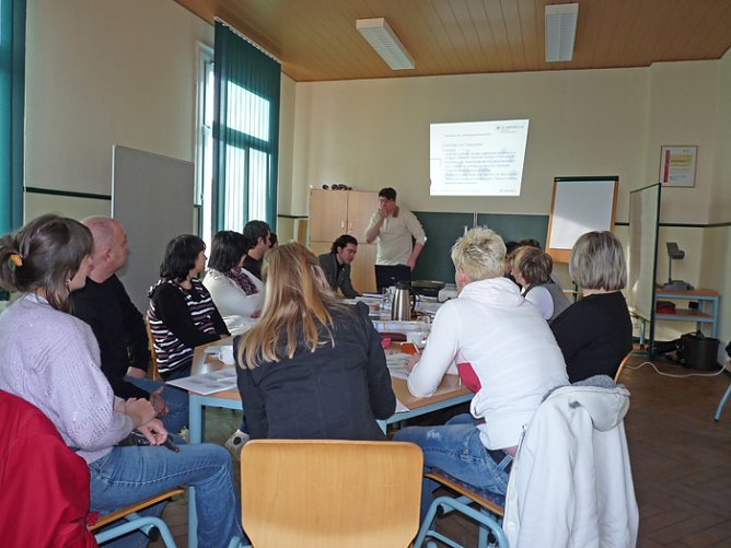 Im Veranstaltungsmanagement geschult (Foto: Karl-Heinz Herrmann) Im Veranstaltungsmanagement geschult (Foto: Karl-Heinz Herrmann)