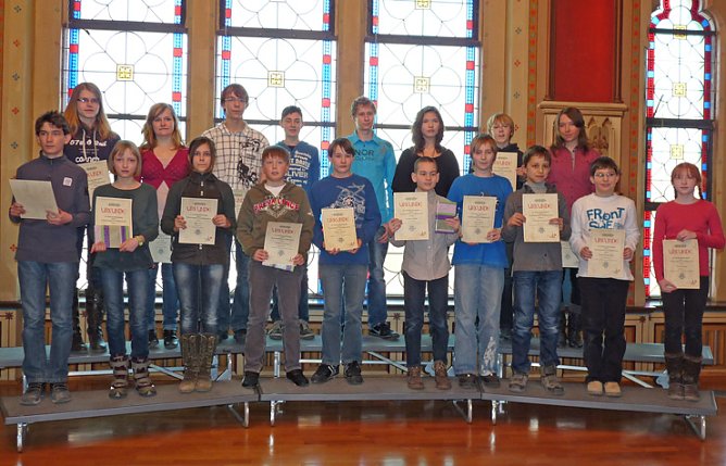 Matheasse geehrt (Foto: Karl-Heinz Herrmann) Matheasse geehrt (Foto: Karl-Heinz Herrmann)