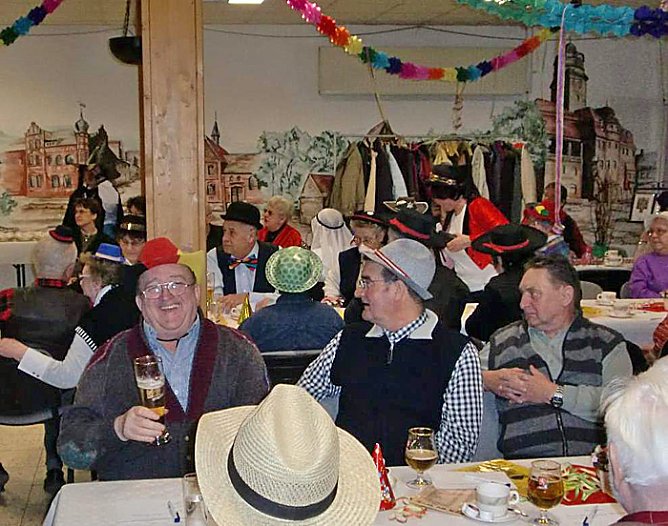 Fasching beim VdK OV Artern (Foto: Bernd Reiber)