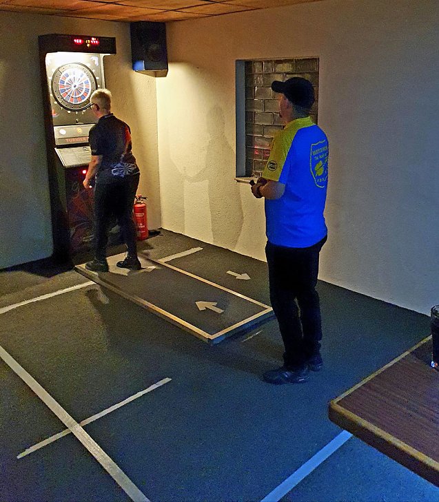 Bild: E-Darts: Oberspier vs. Niedersachswerfen