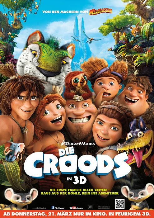 Filmplakat: Die Croods (Foto: 20th Century Fox)