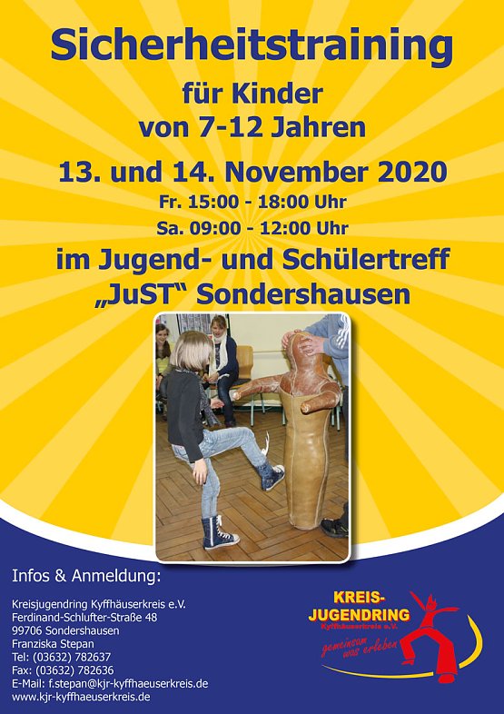 Bild: Sicherheitstraining im JuST