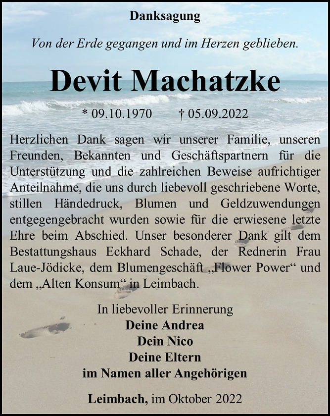 Danksagung (Foto: Schade)